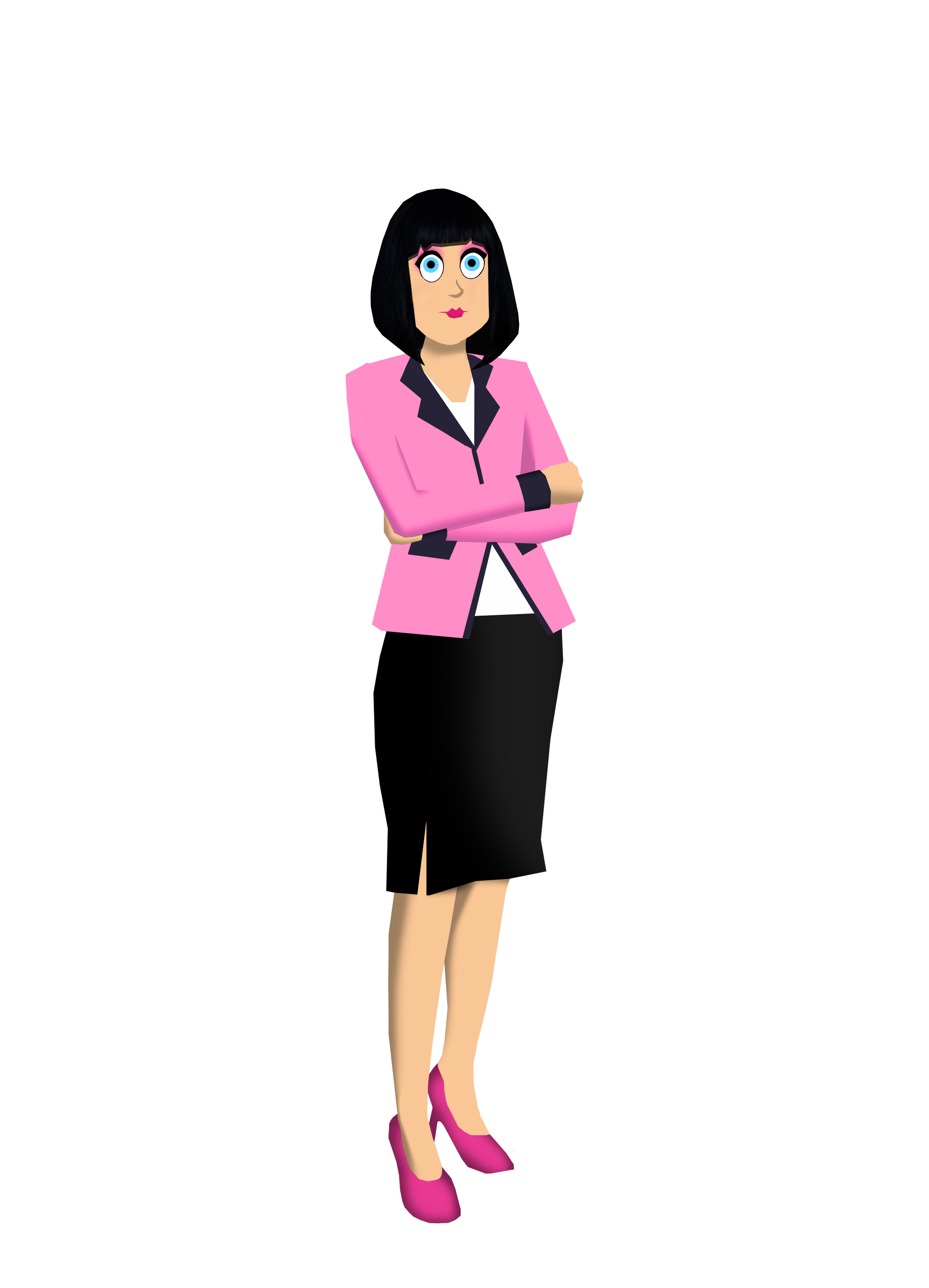 60 Lady in pink2